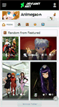 Mobile Screenshot of animegao.deviantart.com