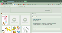 Desktop Screenshot of nigelthornberry69.deviantart.com