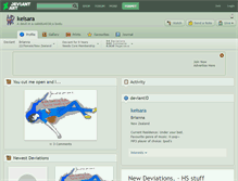Tablet Screenshot of keisara.deviantart.com