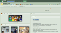 Desktop Screenshot of martianlunatic.deviantart.com