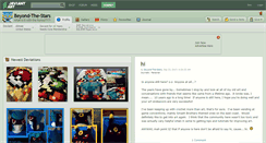 Desktop Screenshot of beyond-the-stars.deviantart.com