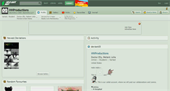 Desktop Screenshot of hhproductions.deviantart.com
