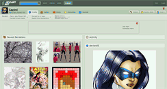 Desktop Screenshot of cazimi.deviantart.com