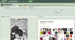 Desktop Screenshot of dahugbuddies.deviantart.com