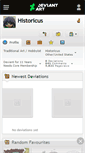 Mobile Screenshot of historicus.deviantart.com