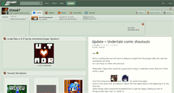 Desktop Screenshot of doa687.deviantart.com