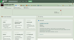 Desktop Screenshot of lawliet-love-girl.deviantart.com