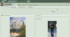 Desktop Screenshot of crispindelgado.deviantart.com