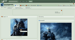 Desktop Screenshot of diovikingometal.deviantart.com