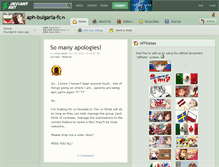 Tablet Screenshot of aph-bulgaria-fc.deviantart.com