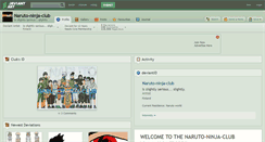 Desktop Screenshot of naruto-ninja-club.deviantart.com