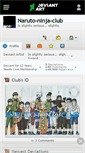 Mobile Screenshot of naruto-ninja-club.deviantart.com