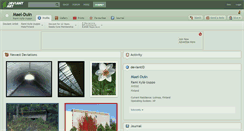Desktop Screenshot of mael-duin.deviantart.com