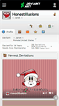 Mobile Screenshot of honestillusions.deviantart.com