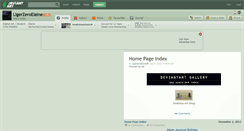 Desktop Screenshot of ligerzeroelaine.deviantart.com