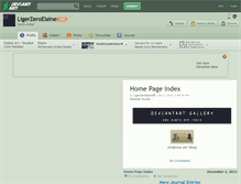Tablet Screenshot of ligerzeroelaine.deviantart.com