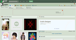 Desktop Screenshot of hacter.deviantart.com