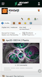 Mobile Screenshot of kimseiji.deviantart.com