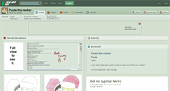 Desktop Screenshot of fuuta-the-ranker.deviantart.com