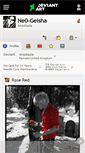 Mobile Screenshot of ne0-geisha.deviantart.com