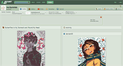 Desktop Screenshot of no-bunnies.deviantart.com