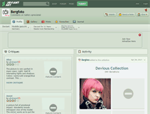 Tablet Screenshot of bergfoto.deviantart.com