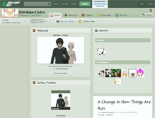 Tablet Screenshot of doll-base-club.deviantart.com