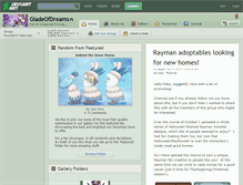 Tablet Screenshot of gladeofdreams.deviantart.com