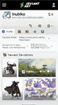 Mobile Screenshot of inubiko.deviantart.com