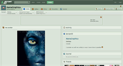 Desktop Screenshot of mamagraphica.deviantart.com