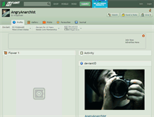 Tablet Screenshot of angryanarchist.deviantart.com
