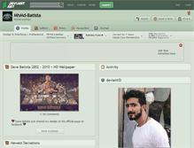 Tablet Screenshot of mhmd-batista.deviantart.com