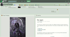 Desktop Screenshot of kurosukipandora.deviantart.com