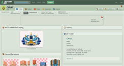Desktop Screenshot of cnickc.deviantart.com