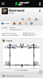 Mobile Screenshot of blood-laced.deviantart.com