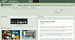 Desktop Screenshot of edenprojects.deviantart.com