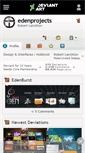 Mobile Screenshot of edenprojects.deviantart.com