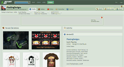 Desktop Screenshot of plastingdesigns.deviantart.com