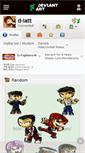 Mobile Screenshot of d-latt.deviantart.com