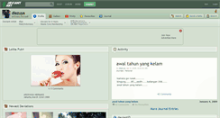 Desktop Screenshot of diazuya.deviantart.com