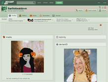 Tablet Screenshot of ibarbiebeatdown.deviantart.com