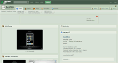 Desktop Screenshot of leonico.deviantart.com