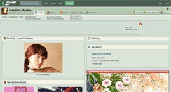 Desktop Screenshot of maelthra-studios.deviantart.com