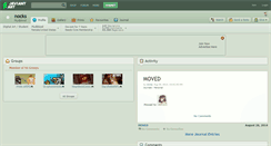Desktop Screenshot of nocks.deviantart.com