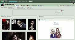Desktop Screenshot of connieflowerlove.deviantart.com