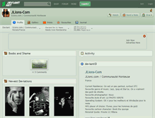 Tablet Screenshot of jlions-com.deviantart.com