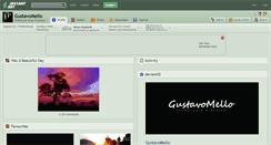 Desktop Screenshot of gustavomello.deviantart.com