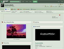 Tablet Screenshot of gustavomello.deviantart.com