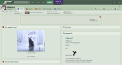 Desktop Screenshot of mikeyaj.deviantart.com