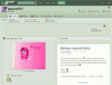 Tablet Screenshot of gabytzapissy.deviantart.com